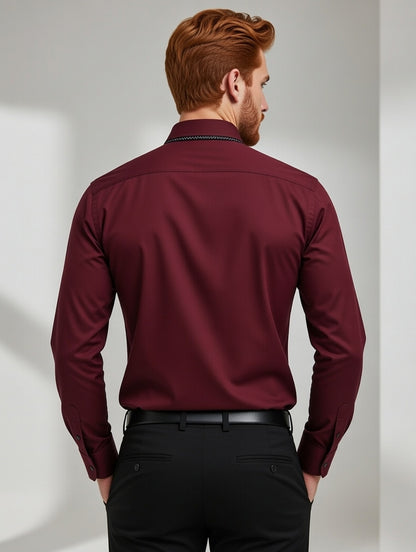 Camisa Masculina LuxMen Executive Slim Chic