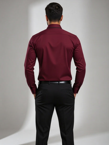 Camisa Masculina LuxMen Executive Slim Chic