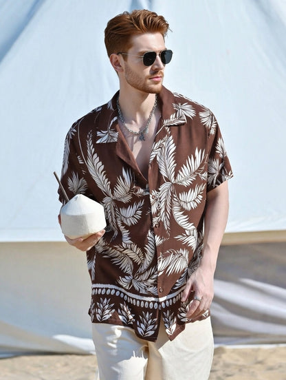 Camisa Estilo tropical Lux Men Com short