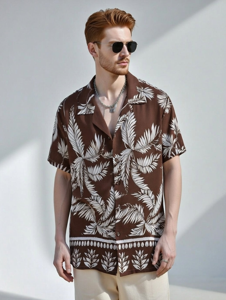 Camisa Estilo tropical Lux Men Com short