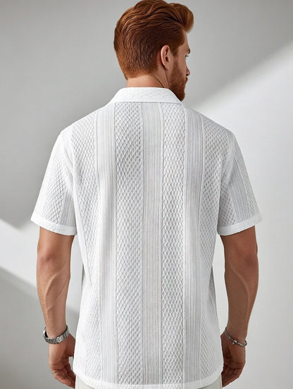 Camisa Masculina LuxMen Elite Slim Trendy