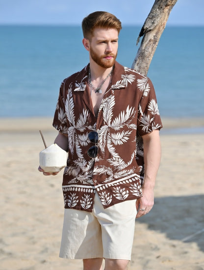 Camisa Estilo tropical Lux Men Com short