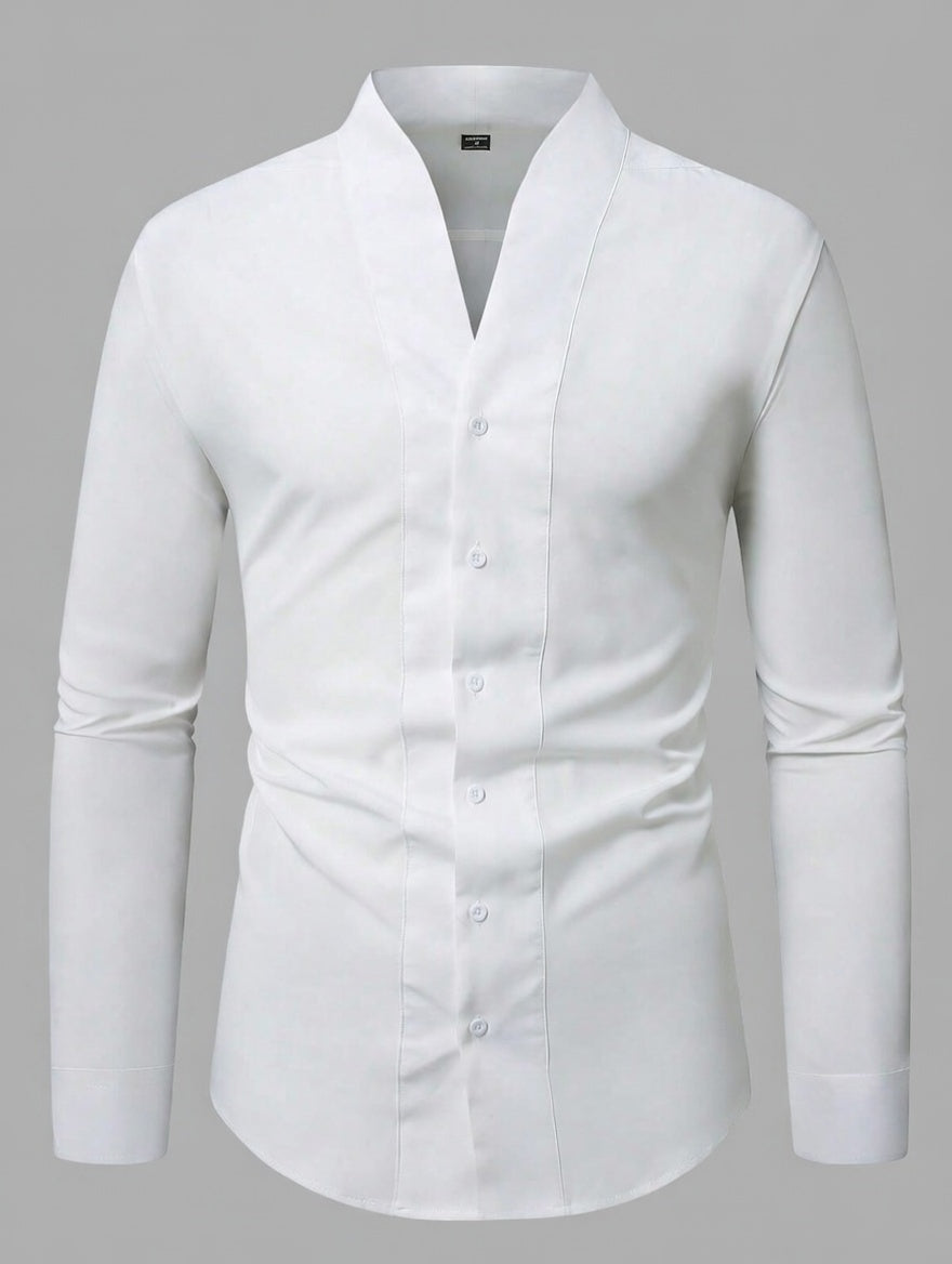 Camisa Masculina Slim Fit LuxMen Premium Regala