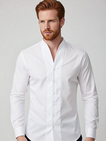 Camisa Masculina Slim Fit LuxMen Premium Regala