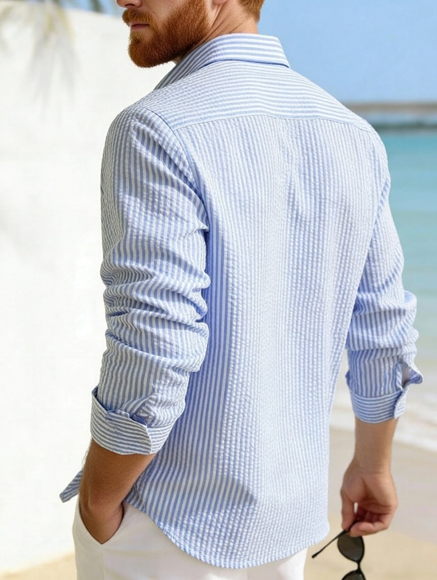 Camisa Masculina LuxMen Elite Slim Urban