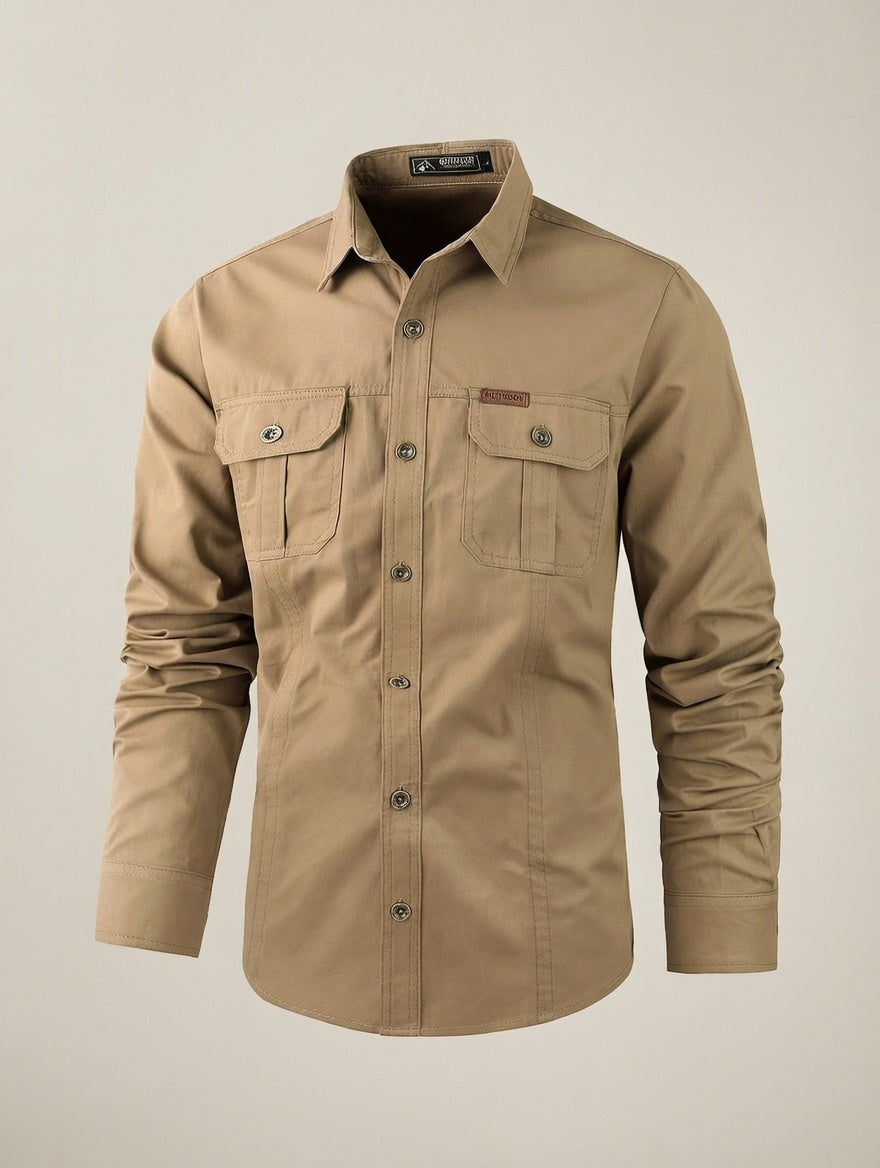 Camisa  Masculina De Algodão Dress Men