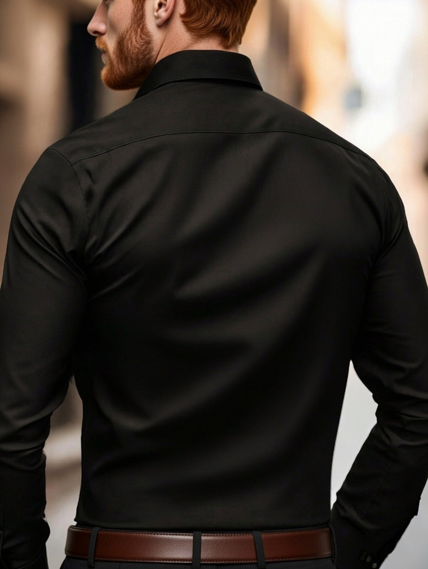Camisa Masculina LuxMen Executive Slim Gents