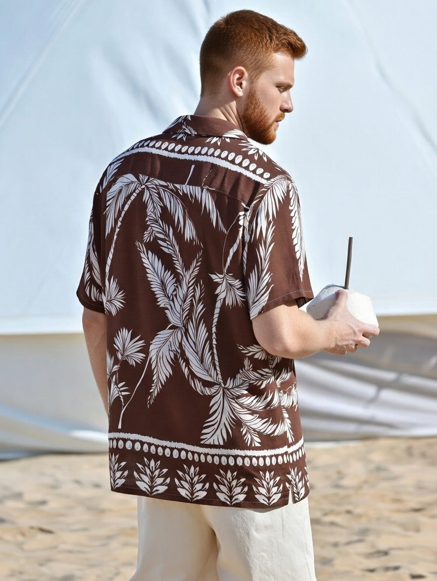 Camisa Estilo tropical Lux Men Com short