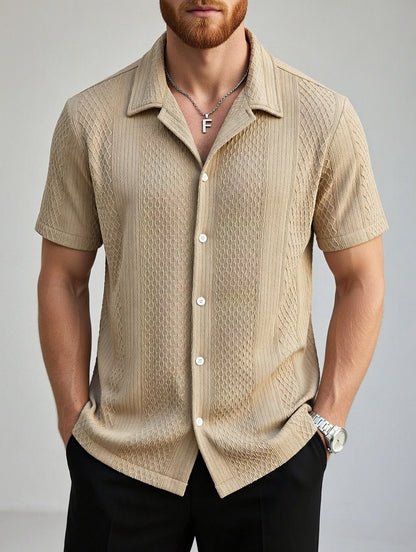 Camisa Masculina LuxMen Elite Slim Trendy