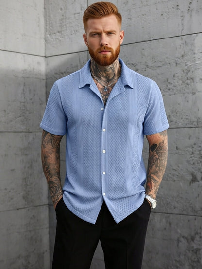 Camisa Masculina LuxMen Elite Slim Trendy