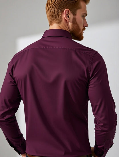 Camisa Masculina LuxMen Executive Slim Gents