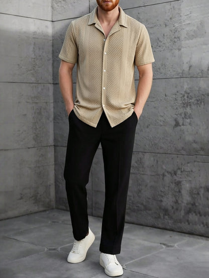 Camisa Masculina LuxMen Elite Slim Trendy