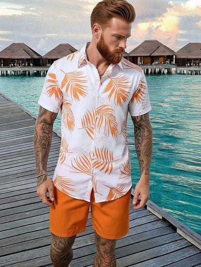 Camisa Casual Essence e  Shorts Lux Men