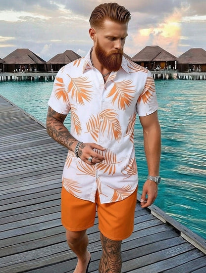 Camisa Casual Essence e  Shorts Lux Men