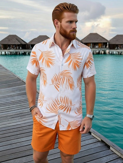 Camisa Casual Essence e  Shorts Lux Men