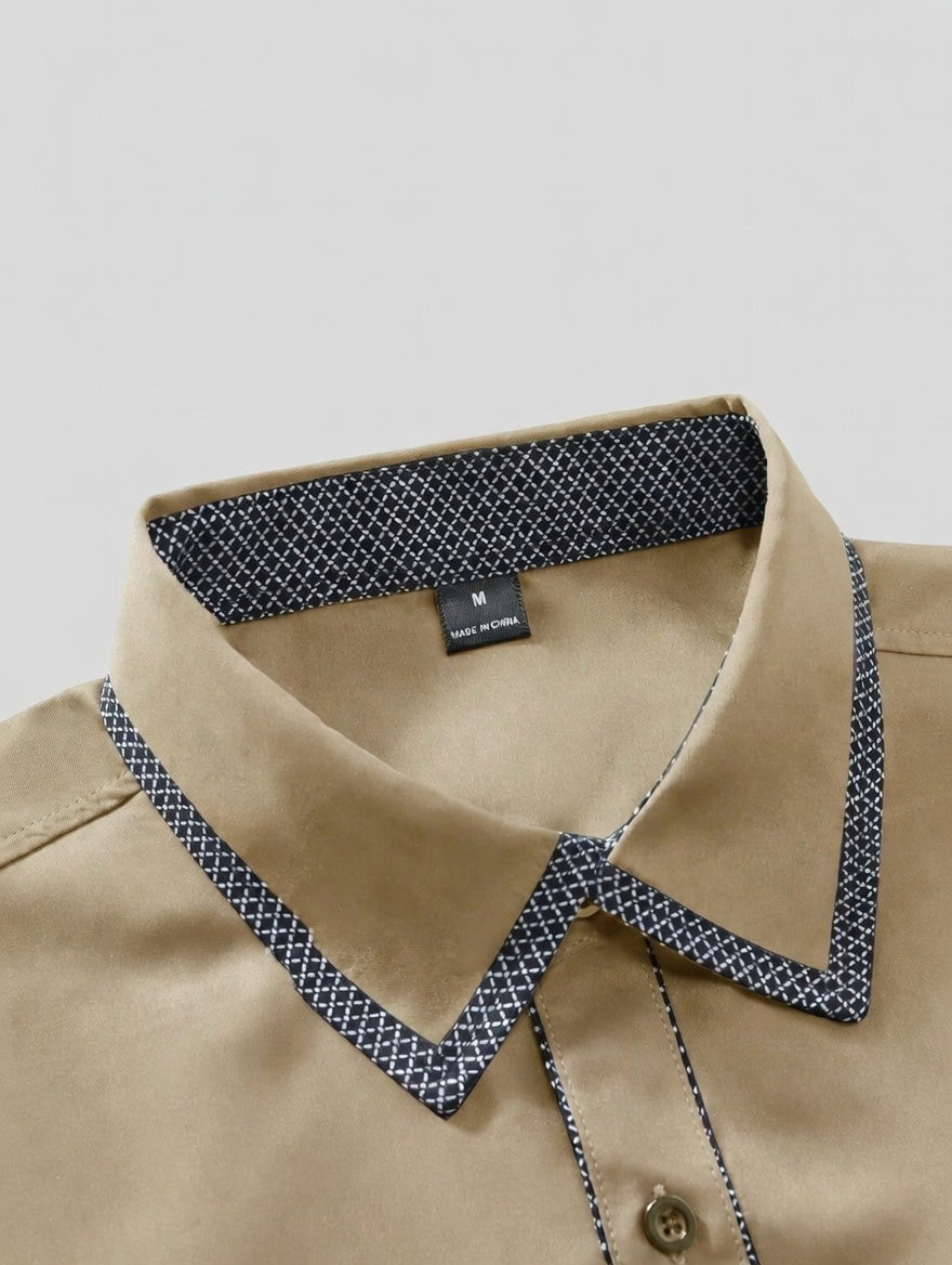 Camisa Masculina LuxMen Executive Slim Chic