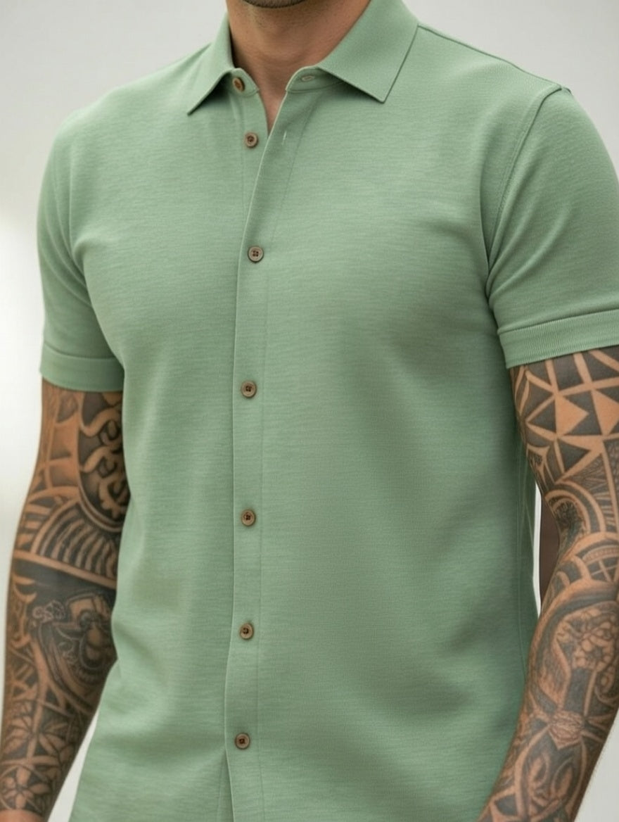 Camisa Slim Masculina LuxMen Collection Craze