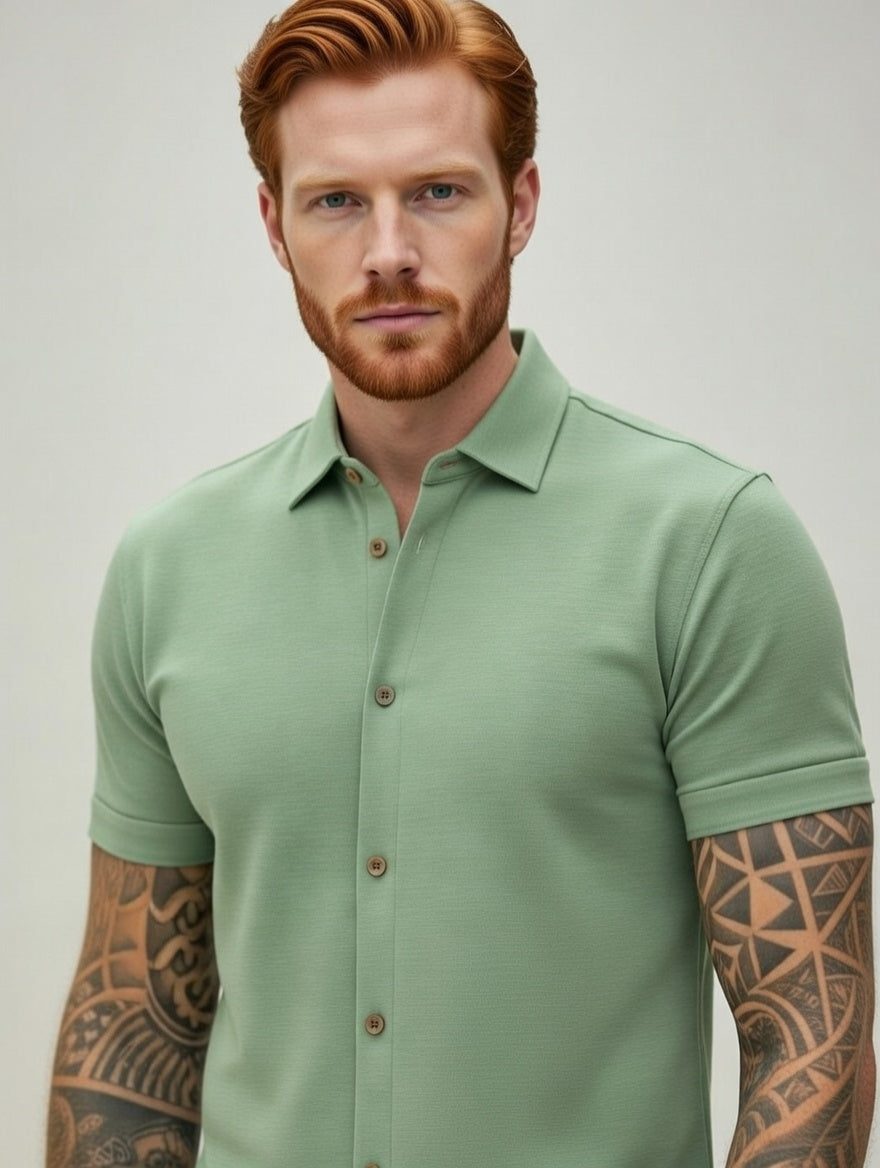 Camisa Slim Masculina LuxMen Collection Craze