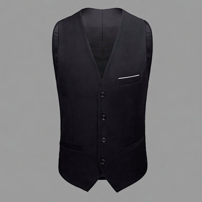 Blazer +Colete +Calça Masculino Slim LuxMen Premium Sharp