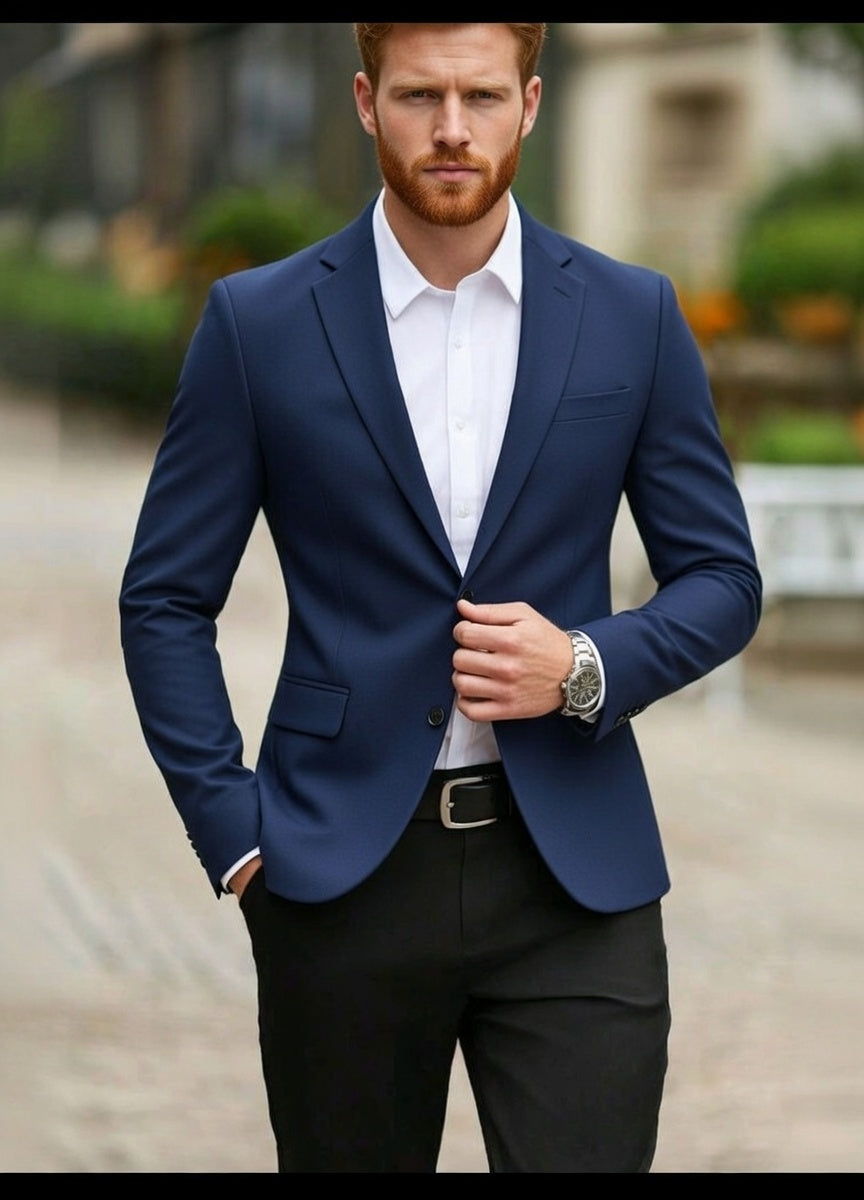 Blazer Masculino LuxMen Executive Slim