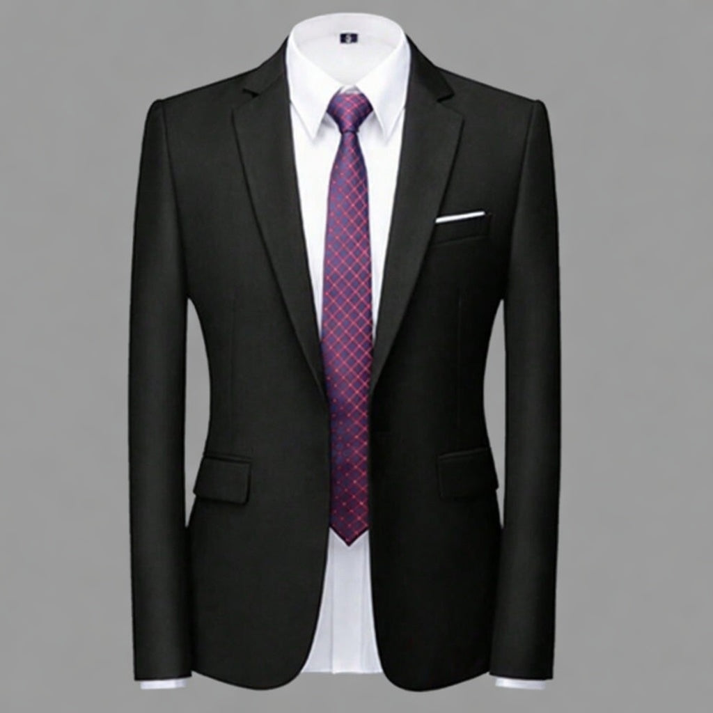 Blazer +Colete +Calça Masculino Slim LuxMen Premium Sharp