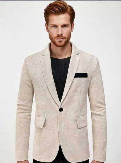 Blazer Masculino LuxMen Elegance Fit Trend