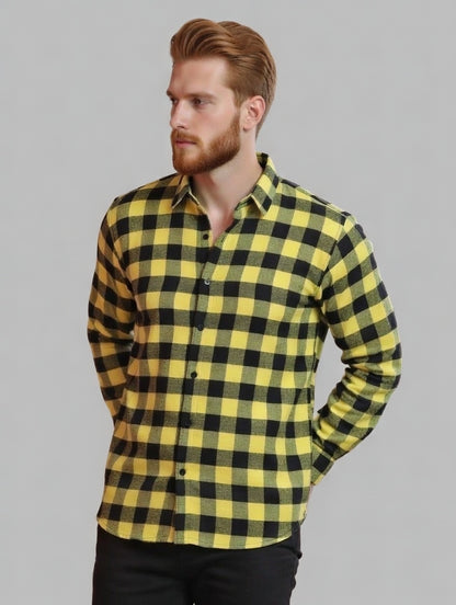 Camisa Masculina  social Xadrez Eco Men