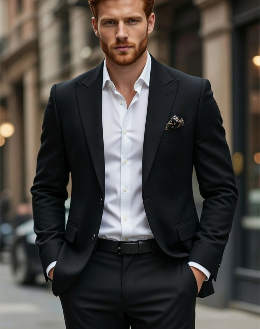 Blazer Masculino LuxMen Executive Slim