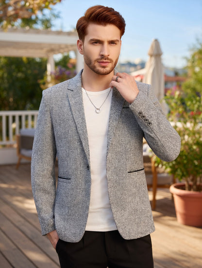 Blazer Masculino LuxMen Elegance Fit Core