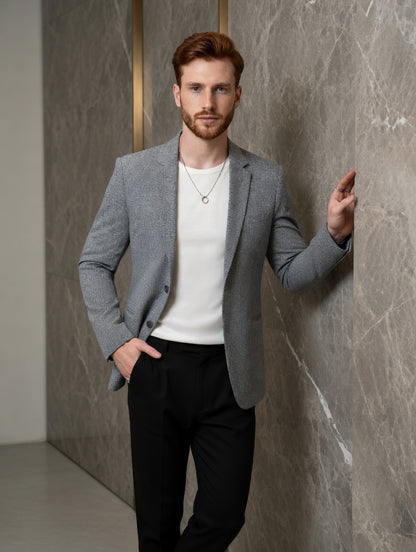 Blazer Masculino LuxMen Elegance Fit Core