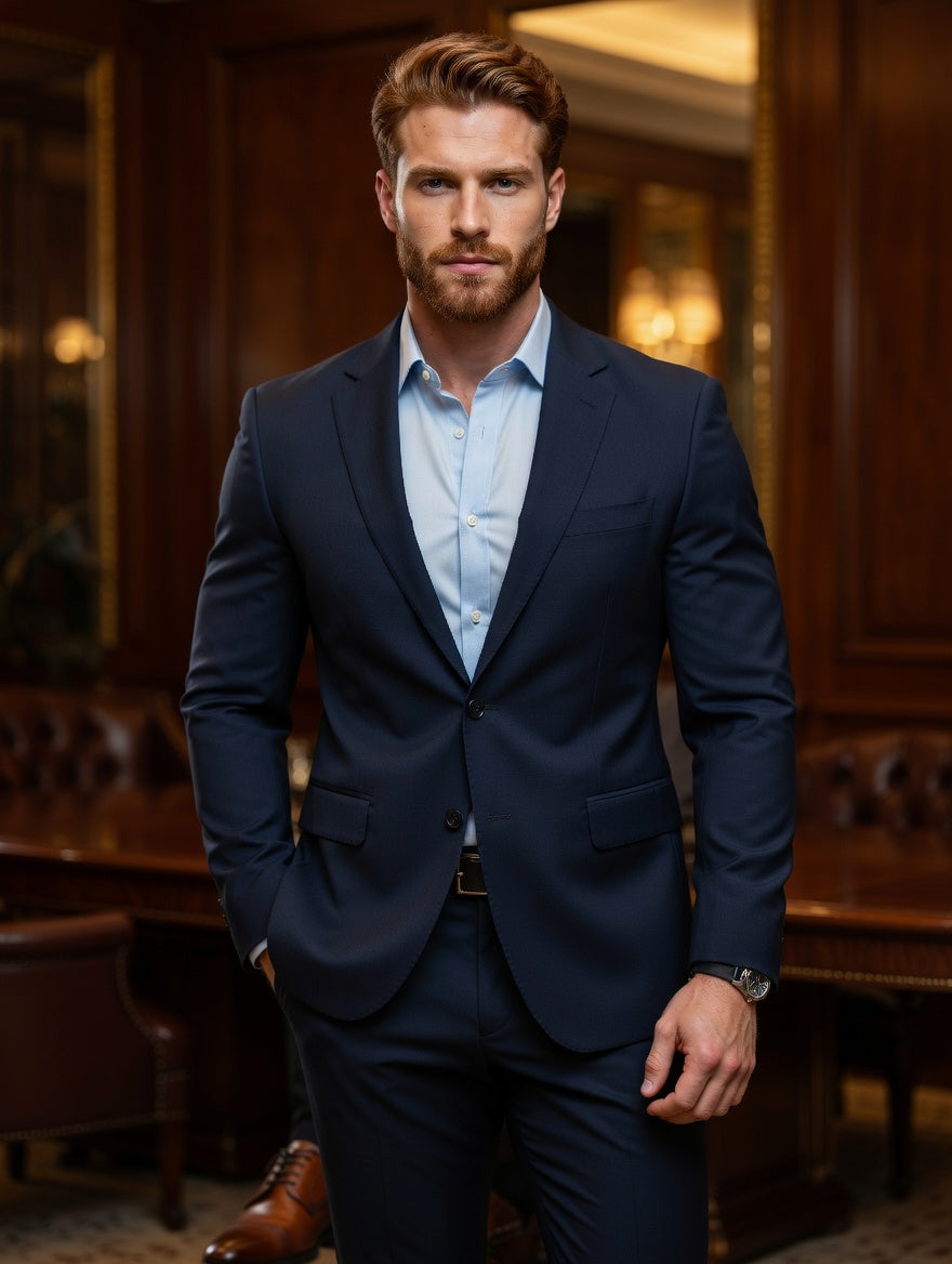 Blazer e Calça  Masculino LuxMen Executive Slim Mod Maven