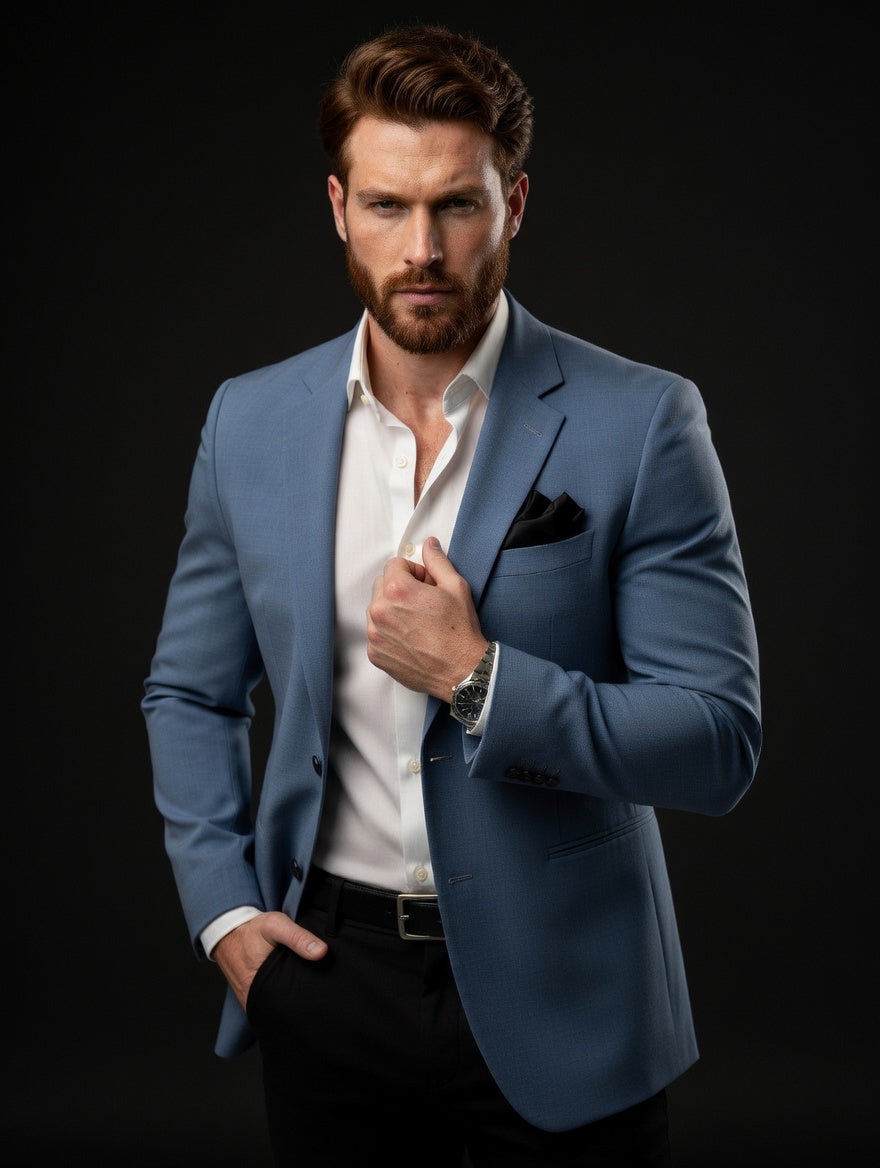 Blazer Masculino Slim LuxMen Premium  Urban