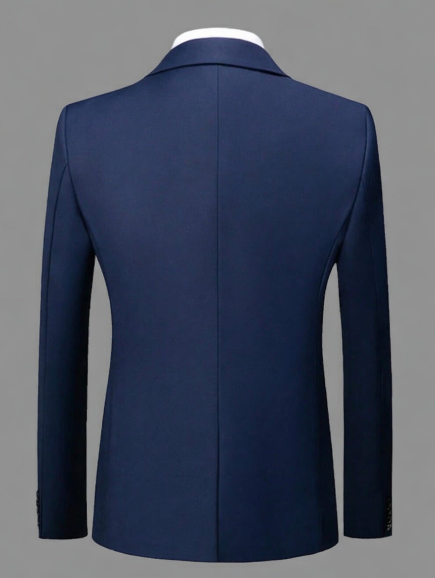 Blazer +Colete +Calça Masculino Slim LuxMen Premium Sharp