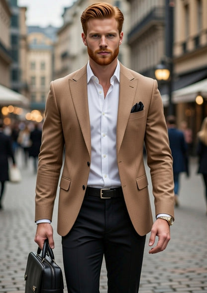 Blazer Masculino LuxMen Executive Slim