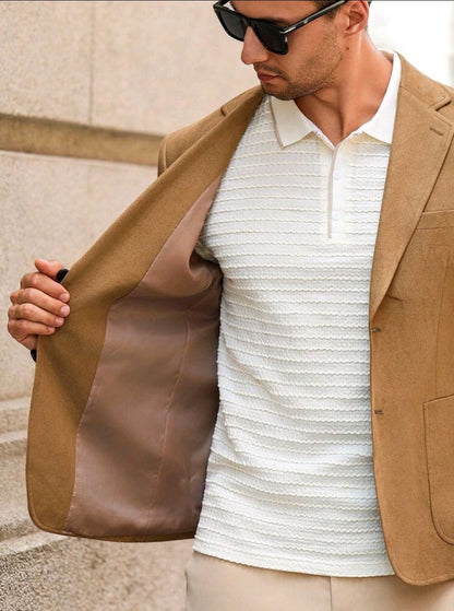 Blazer Masculino LuxMen Elegance Fit   Mod Trend