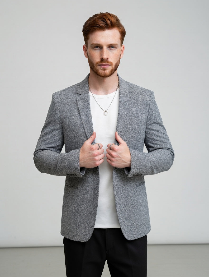 Blazer Masculino LuxMen Elegance Fit Core