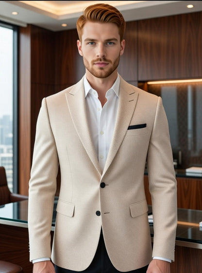 Blazer Masculino LuxMen Elegance Fit Trend