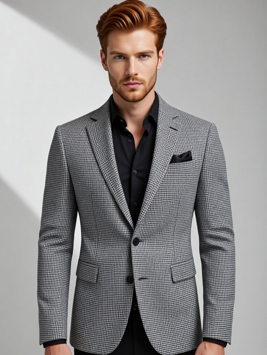 Blazer Masculino LuxMen Elegance Fit Trend