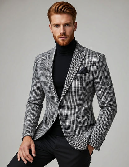 Blazer Masculino LuxMen Elegance Fit Trend