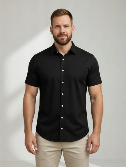 Camisa Masculina Slim Fit LuxMen Trend Premium