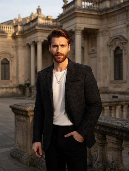 Blazer Masculino LuxMen Elegance Fit Core