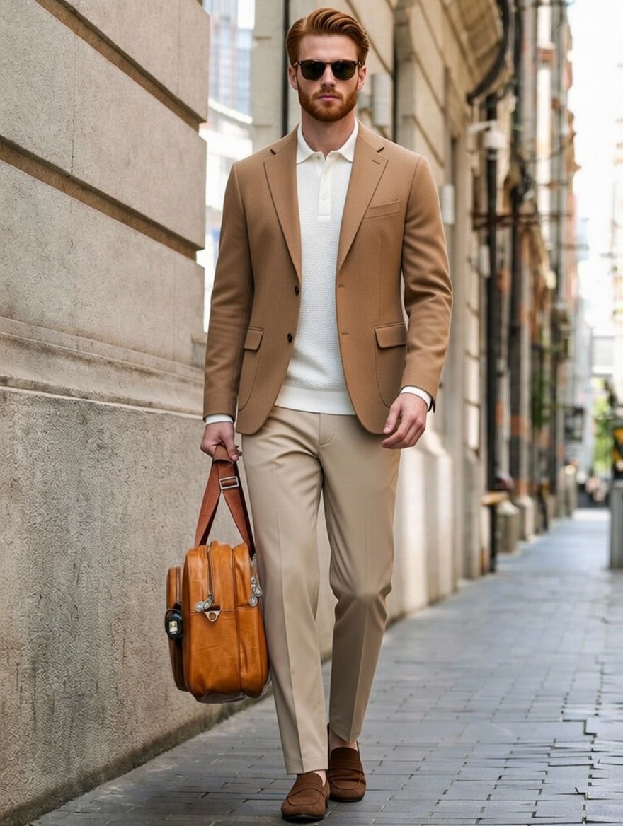 Blazer Masculino LuxMen Elegance Fit   Mod Trend