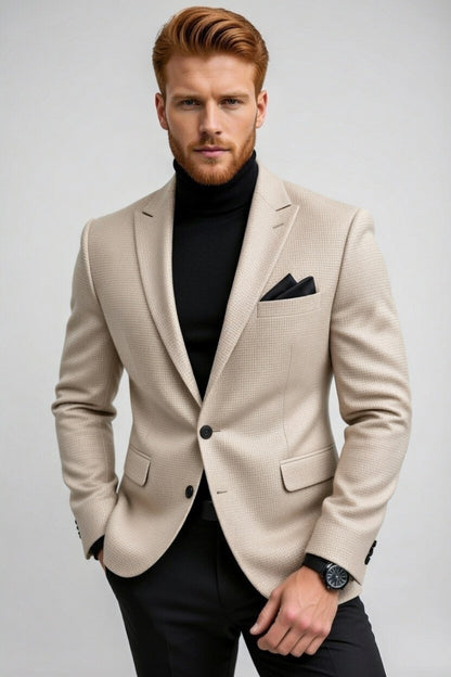 Blazer Masculino LuxMen Elegance Fit Trend
