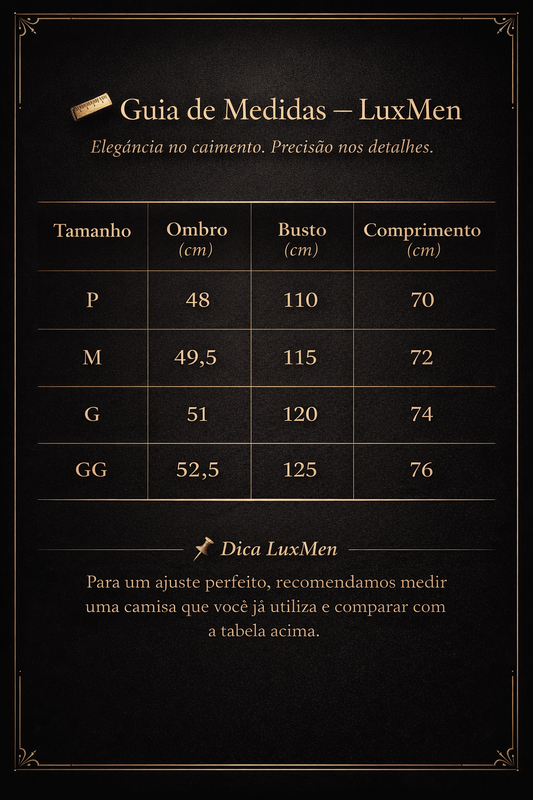 Camisa  Lux Elegance