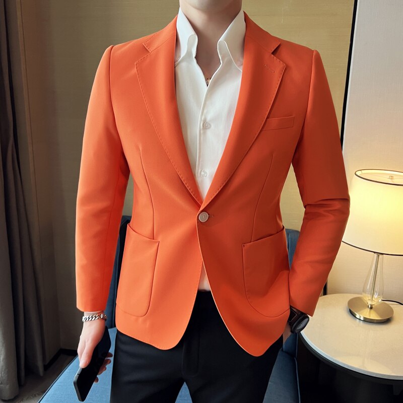 Blazer Masculino Elegante Suit Men