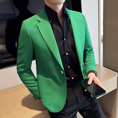 Blazer Masculino Elegante Suit Men