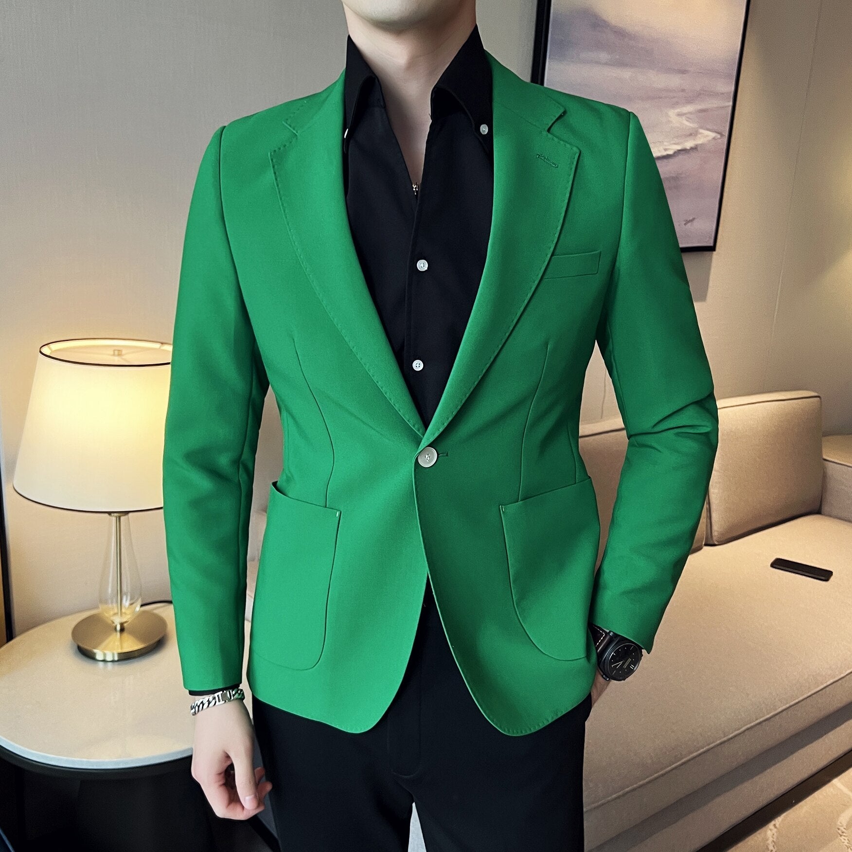 Blazer Masculino Elegante Suit Men